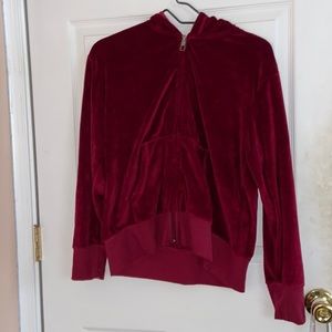Red Velvet zip up hoodie